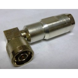 F4PNR Right Angle Type-N Male Connector, FSJ4-50B