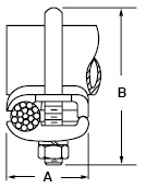 GPL-5 (A)=depth, (B)=Height