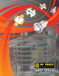 RF Parts Company Catalog, 2011