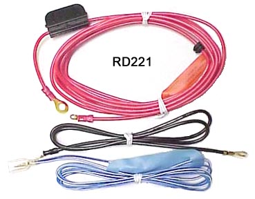 RD221 amplifier installation wire kit